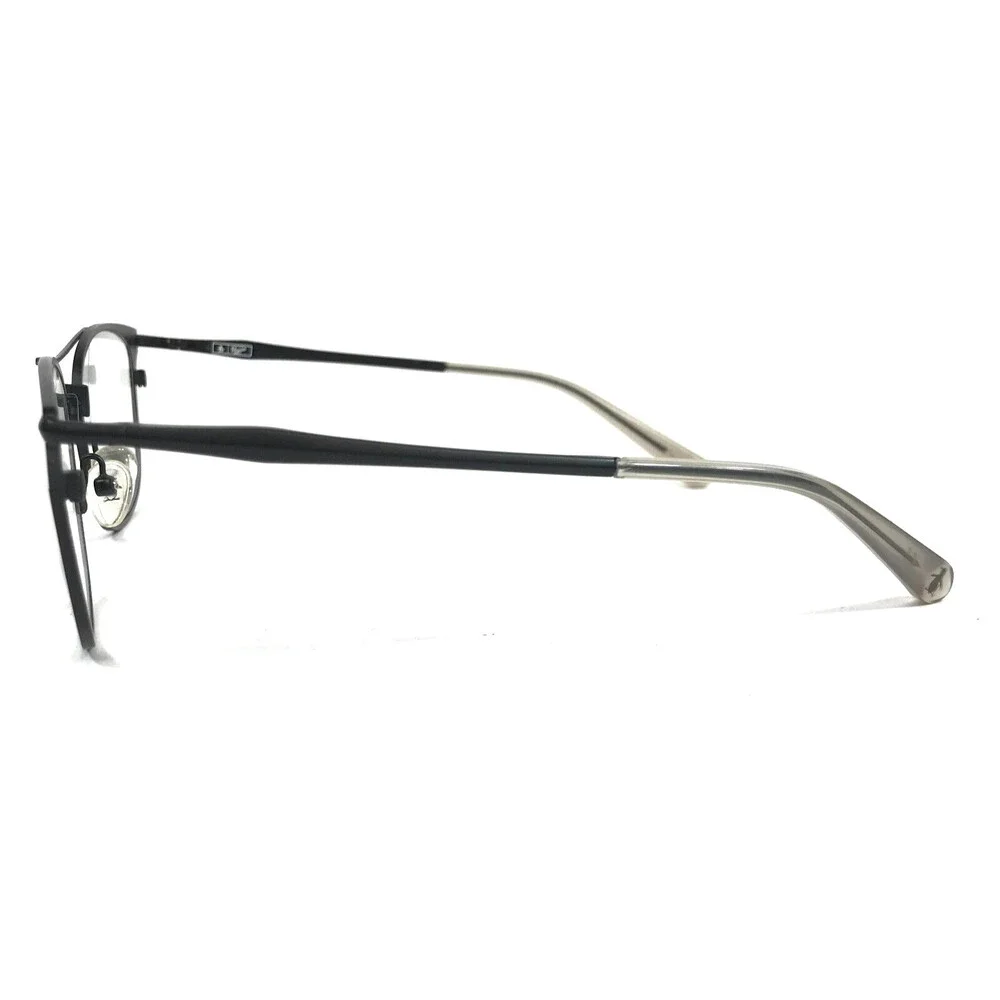 Penguin Eyeglasses Frames THE PATTON BK Black Square Full Rim 49-19-140
